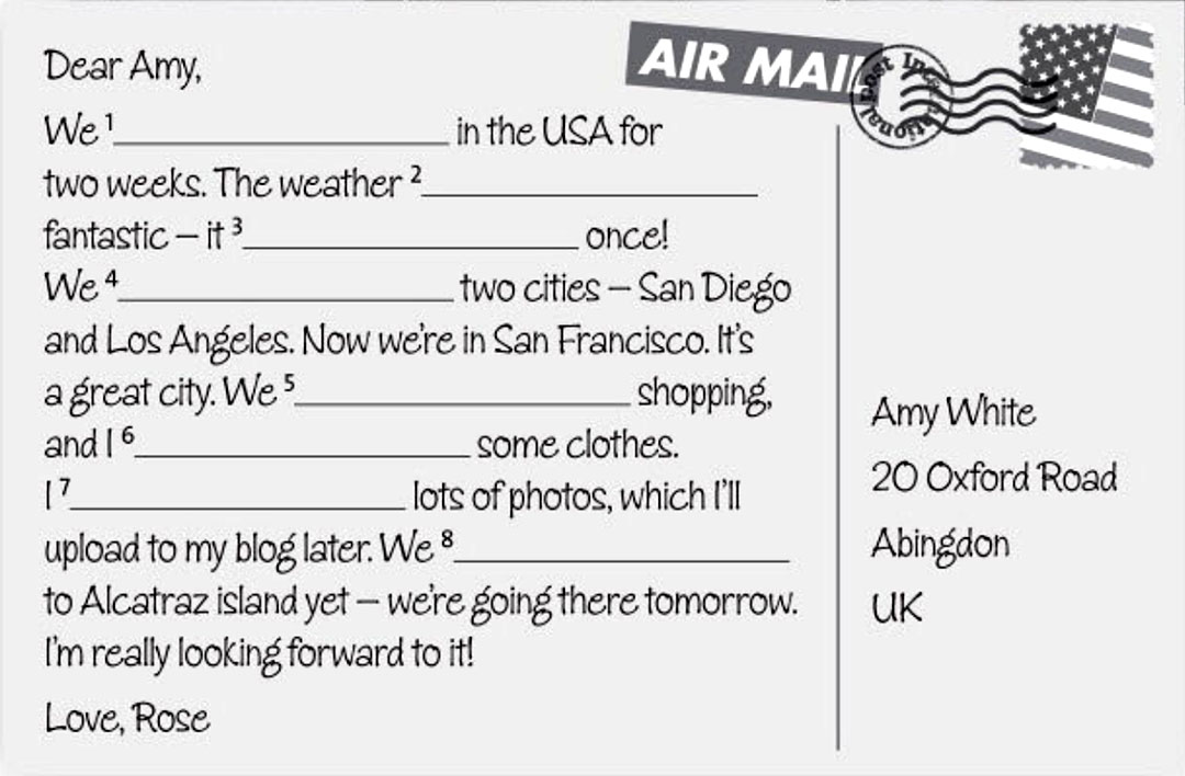6 B Grammar pre-intermediate 01
